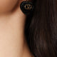 Coeur Royal metal earrings