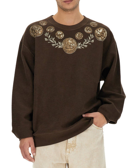COIN PRINT SWEATSHIRT