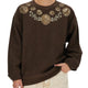 COIN PRINT SWEATSHIRT