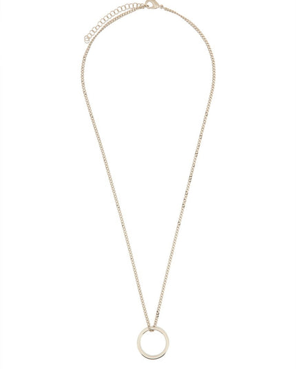 COLLANA CON PENDENTE AD ANELLO "NUMERIC SIGNATURE"