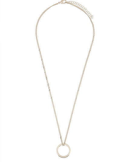 COLLANA CON PENDENTE AD ANELLO "NUMERIC SIGNATURE"