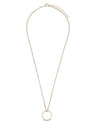COLLANA CON PENDENTE AD ANELLO "NUMERIC SIGNATURE"