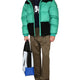 COLOR-BLOCK DOWN JACKET