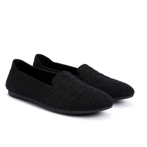 Comfortable Slip On Round Toe Flat Loafers-2