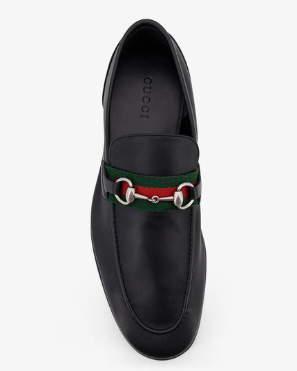 Como leather loafers