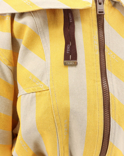 Cotton and linen jacket