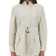 COTTON AND SILK BLOUSON