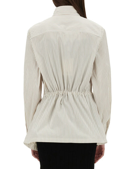 COTTON AND SILK BLOUSON