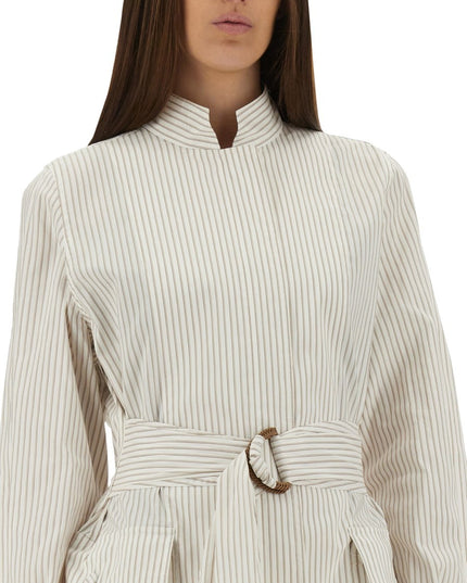 COTTON AND SILK BLOUSON