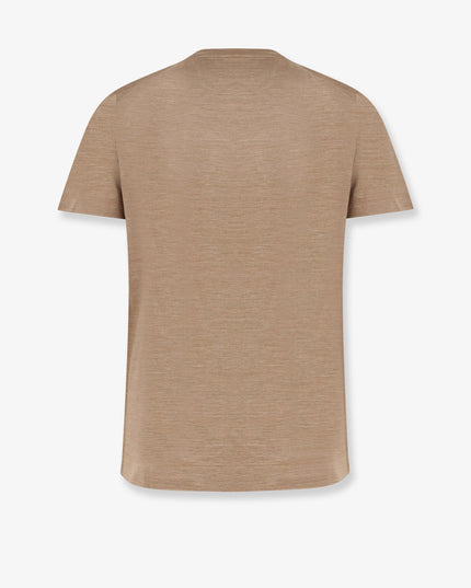 Cotton and silk T-shirt