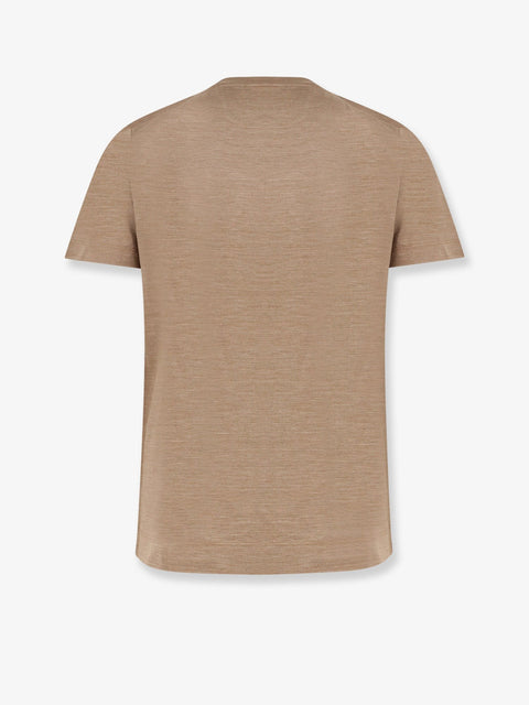 Cotton and silk T-shirt