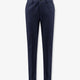 Cotton and silk trousers