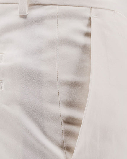 Cotton and silk trousers