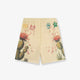 Cotton bermuda shorts with Cactus print