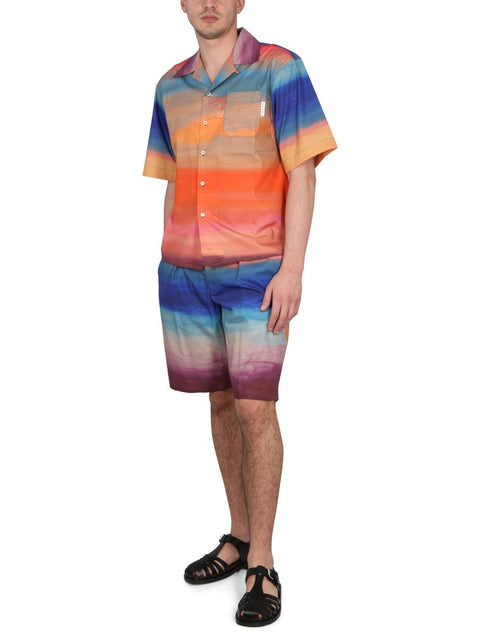 COTTON BERMUDA SHORTS