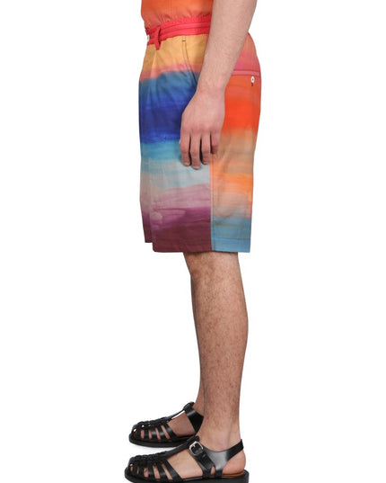 COTTON BERMUDA SHORTS