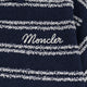 Cotton blend polo shirt with bouclé effect