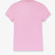 Cotton blend polo with embroidered logo