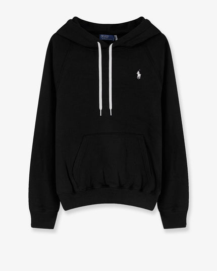 Cotton blend sweatshirt with embroidered logo