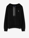 Cotton blend sweatshirt with embroidered logo
