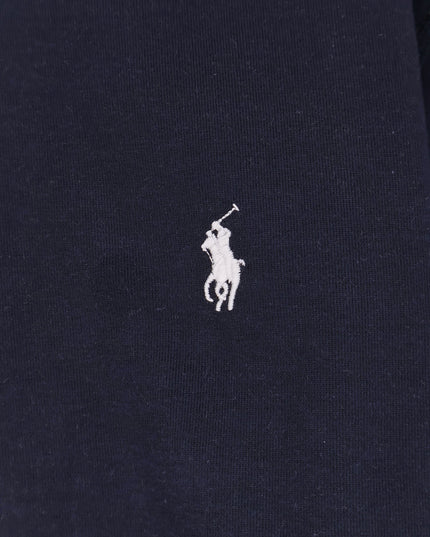 Cotton blend sweatshirt with front embroidered logo
