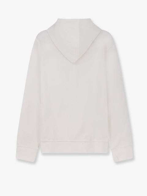 Cotton blend sweatshirt with iconic logo
