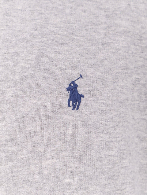 Cotton blend sweatshirt with logo