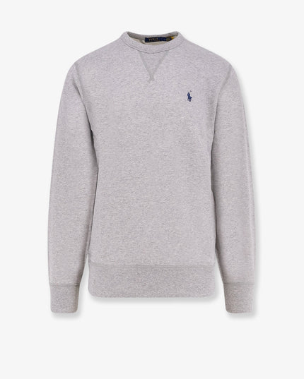 Cotton blend sweatshirt with logo