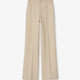 Cotton blend trousers with checked pattern