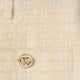 Cotton blend trousers with checked pattern