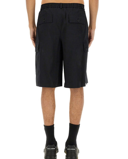 COTTON CARGO BERMUDA SHORTS