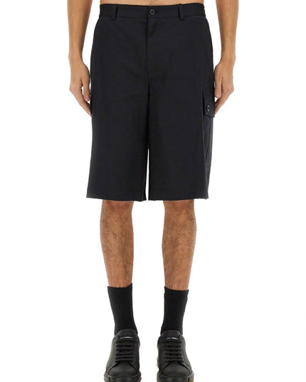 COTTON CARGO BERMUDA SHORTS