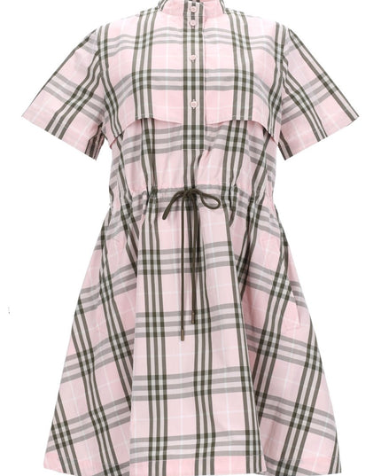 COTTON "CHECK" DRESS