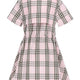 COTTON "CHECK" DRESS