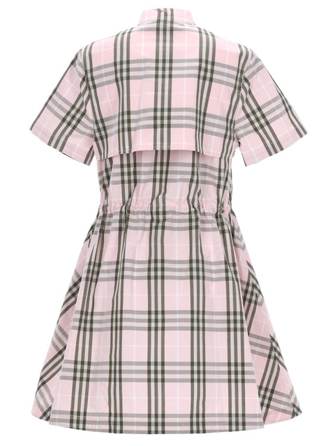 COTTON "CHECK" DRESS
