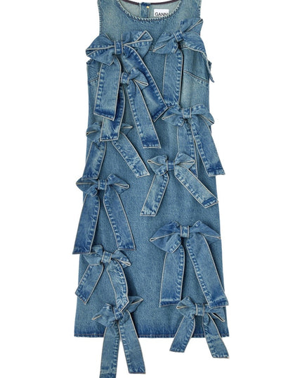 COTTON DENIM DRESS
