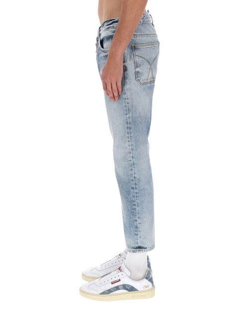 COTTON DENIM JEANS