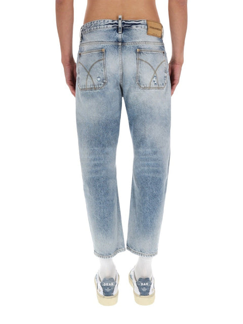 COTTON DENIM JEANS