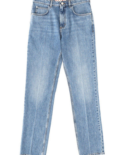 COTTON DENIM PANTS
