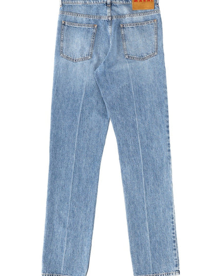COTTON DENIM PANTS