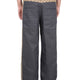 COTTON FABRIC PANTS WITH GG INSERTS