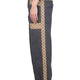 COTTON FABRIC PANTS WITH GG INSERTS