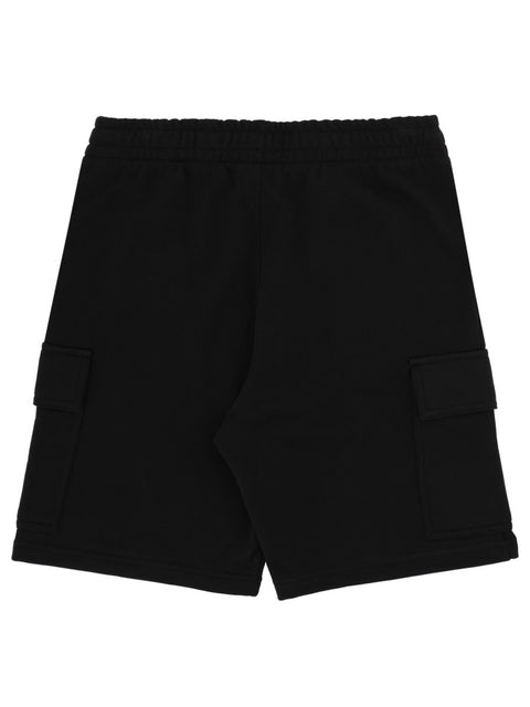 COTTON FLEECE CARGO SHORTS