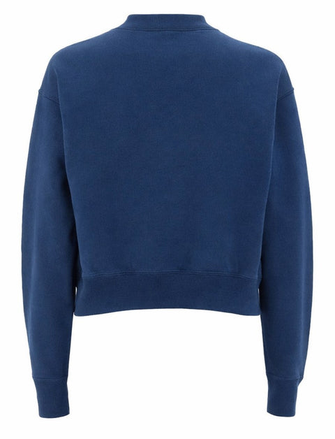 COTTON FLEECE LOGO PULLOVER