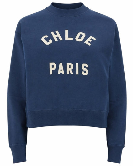 COTTON FLEECE LOGO PULLOVER