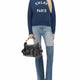 COTTON FLEECE LOGO PULLOVER