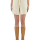 COTTON FLEECE SHORTS