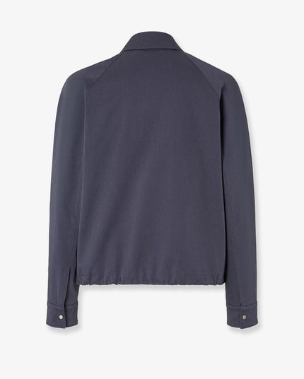 Cotton jacket with FF detail
