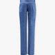 Cotton jeans with iconic frontal Horsebits