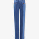 Cotton jeans with iconic frontal Horsebits